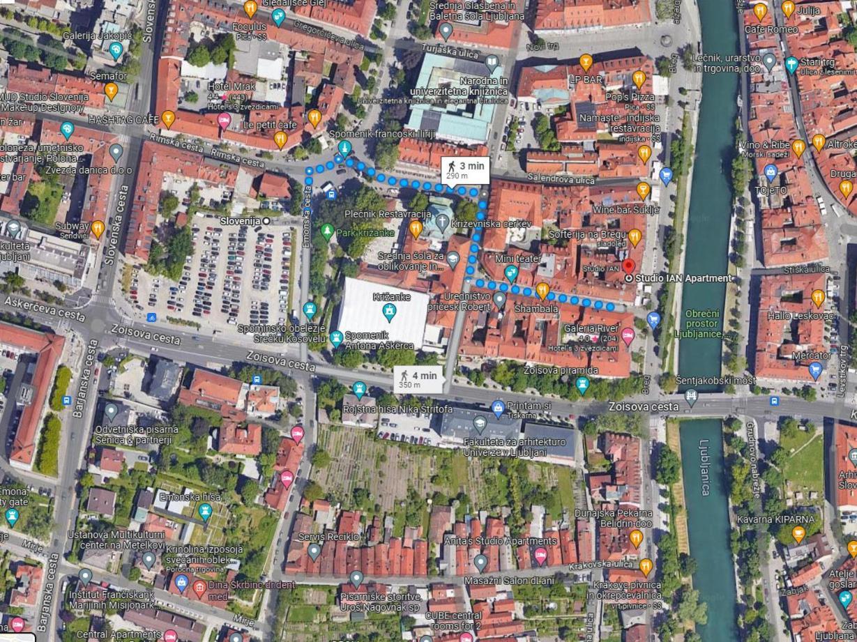 Studio Ian 1 Ljubljana Bagian luar foto